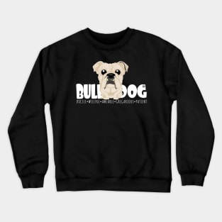 Bulldog (Fawn)- DGBigHead Crewneck Sweatshirt